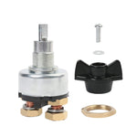 Selettore batteria per auto 12-24V Isolatore Disconnessione Interruttore rotante, 12-24V
