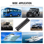 CS-978A2 FB1902 Scatola fusibili negativi positivi indipendenti 1 ingresso 12 uscite senza fusibile per auto camion barca, CS-978A2