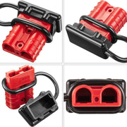 CP-0242-03 Spina per cablaggio rapido per verricello da traino 50A 600V con copertura antipolvere, CP-0242-03