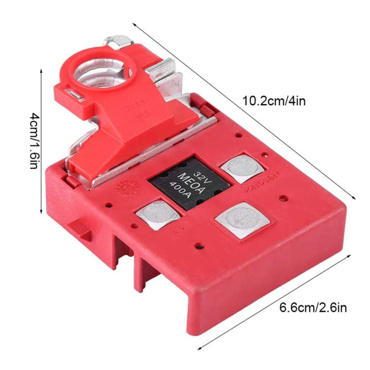 Terminale di distribuzione della batteria per auto 32V 400A Connettore con morsetti con fusibile a sgancio rapido, CP-0214