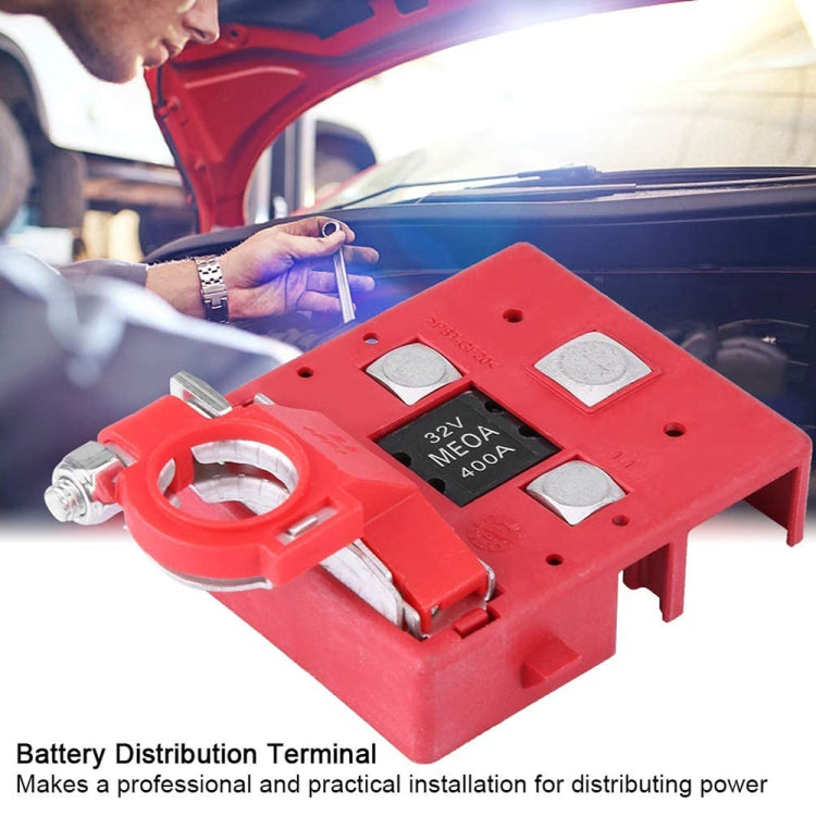 Terminale di distribuzione della batteria per auto 32V 400A Connettore con morsetti con fusibile a sgancio rapido, CP-0214