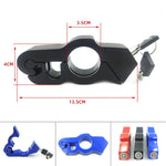 Blocco maniglia acceleratore in lega di alluminio per moto, Throttle Handle Lock (Black), Throttle Handle Lock (Blue), Throttle Handle Lock (Red)