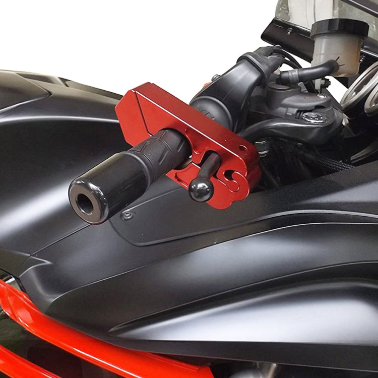 Blocco maniglia acceleratore in lega di alluminio per moto, Throttle Handle Lock (Black), Throttle Handle Lock (Blue), Throttle Handle Lock (Red)