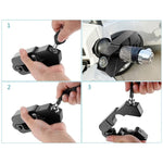 Blocco maniglia acceleratore in lega di alluminio per moto, Throttle Handle Lock (Black), Throttle Handle Lock (Blue), Throttle Handle Lock (Red)