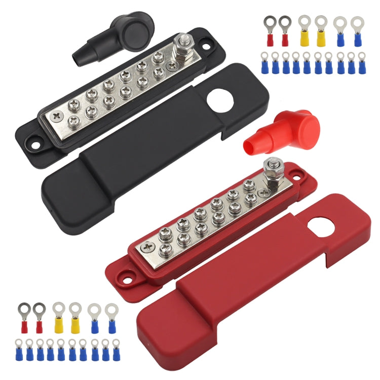 Set di sbarre bus batteria per morsettiera di distribuzione dell'alimentazione a 12 vie 48V 180A, 12 Way