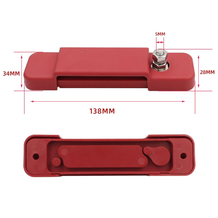 Set di sbarre bus batteria per morsettiera di distribuzione dell'alimentazione a 12 vie 48V 180A, 12 Way