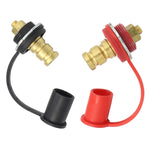 1 paio di morsetti per caricabatteria per auto da 20 mm, 20mm