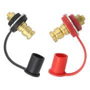 1 paio di morsetti per caricabatteria per auto da 20 mm, 20mm