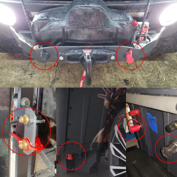 1 paio di morsetti per caricabatteria per auto da 20 mm, 20mm