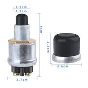 Interruttore di accensione a chiave singola per motore auto Interruttore clacson impermeabile 12V, 12V