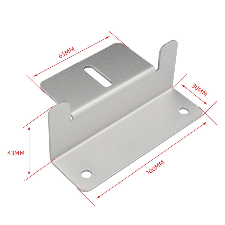 Staffa in lega di alluminio per pannello solare per camper da esterno, Solar Panel Bracket