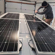 Staffa in lega di alluminio per pannello solare per camper da esterno, Solar Panel Bracket