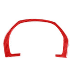 Per Honda CRV 2007-2011 Adesivo decorativo per cornice cruscotto auto in fibra di carbonio, guida a destra e sinistra universale, Car Dashboard Frame