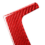 Per Honda CRV 2007-2011 Adesivo decorativo per cornice cruscotto auto in fibra di carbonio, guida a destra e sinistra universale, Car Dashboard Frame