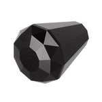 Pomello del cambio in metallo a forma di diamante universale per auto, Black, Blue, Purple, Red, Silver
