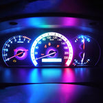 Luce LED decorativa T5 per quadro strumenti auto 10 in 1