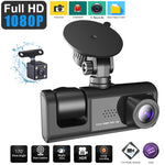 Registratore di guida per auto con visione notturna HD A1 a 3 obiettivi, A1