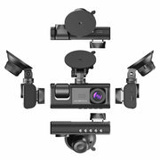 Registratore di guida per auto con visione notturna HD A1 a 3 obiettivi, A1