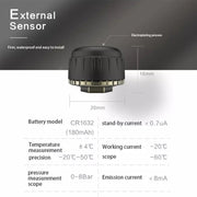 Sistema di monitoraggio della pressione dei pneumatici USB TPMS Android con sensore esterno per autoradio lettore DVD, with External Sensor