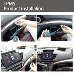 Sistema di monitoraggio della pressione dei pneumatici USB TPMS Android con sensore interno per autoradio lettore DVD, with Internal Sensor
