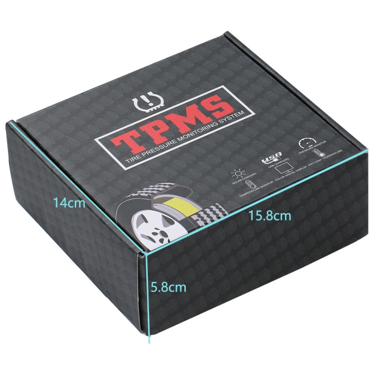 Sistema di monitoraggio della pressione dei pneumatici USB TPMS Android con sensore interno per autoradio lettore DVD, with Internal Sensor