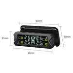 Sistema di monitoraggio della pressione dei pneumatici a ricarica solare per auto ad alta precisione TPMS, sensore acustico esterno, External Beep Sensor