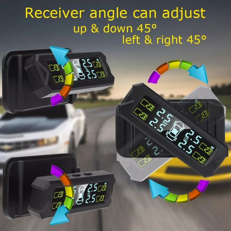 Sistema di monitoraggio della pressione dei pneumatici a ricarica solare per auto ad alta precisione TPMS, sensore acustico esterno, External Beep Sensor