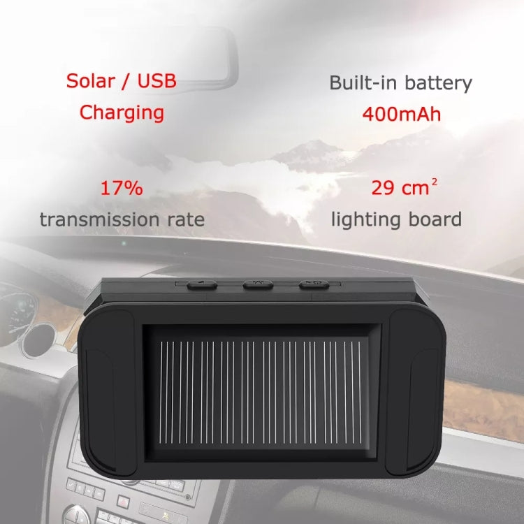 Sistema di monitoraggio della pressione dei pneumatici a ricarica solare per auto ad alta precisione TPMS, sensore acustico esterno, External Beep Sensor