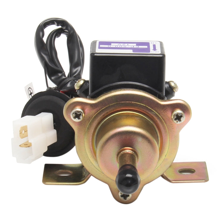 EP-500-0 Pompa elettrica del carburante per modifica auto 12V, EP-500-0 (Gold), EP-500-0 (Black)