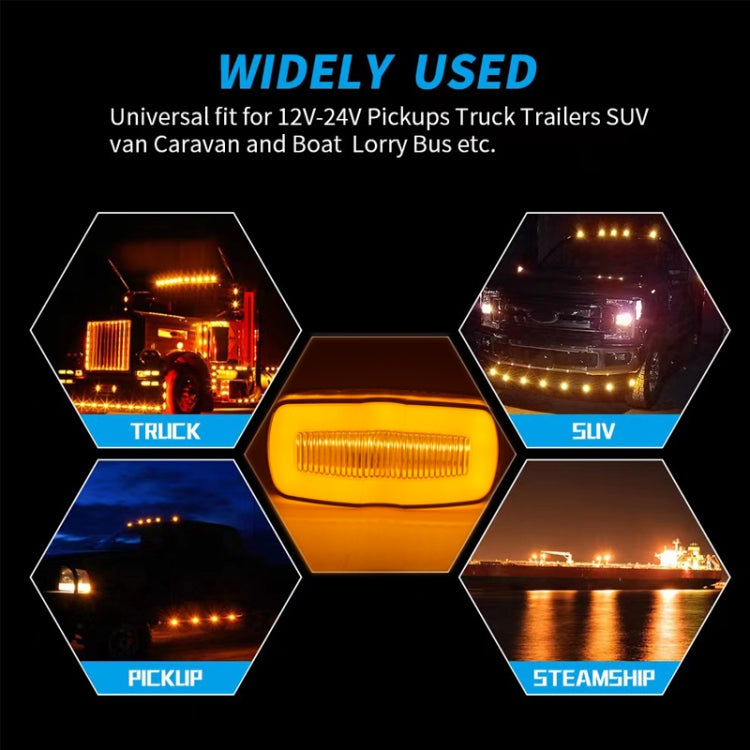 2 luci di posizione laterali a LED per camion MK-190, MK-190 (Red Light), MK-190 (White Light), MK-190 (Yellow Light)