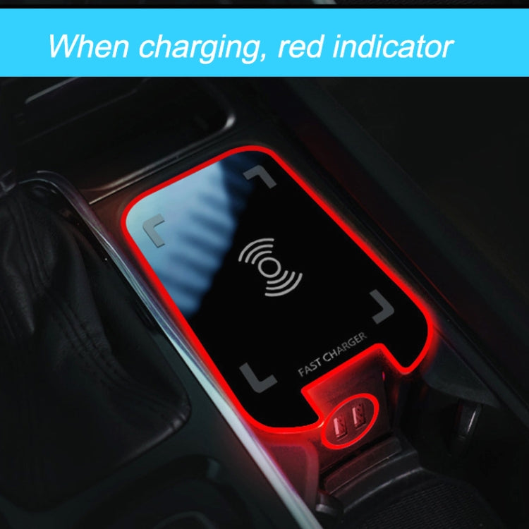 Caricabatterie wireless da auto da 15 W per Volvo XC60 / XC90, For Volvo XC60 / XC90