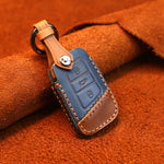 Custodia protettiva per chiave in pelle di vacchetta per auto Volkswagen, versione A, For Volkswagen, A Version