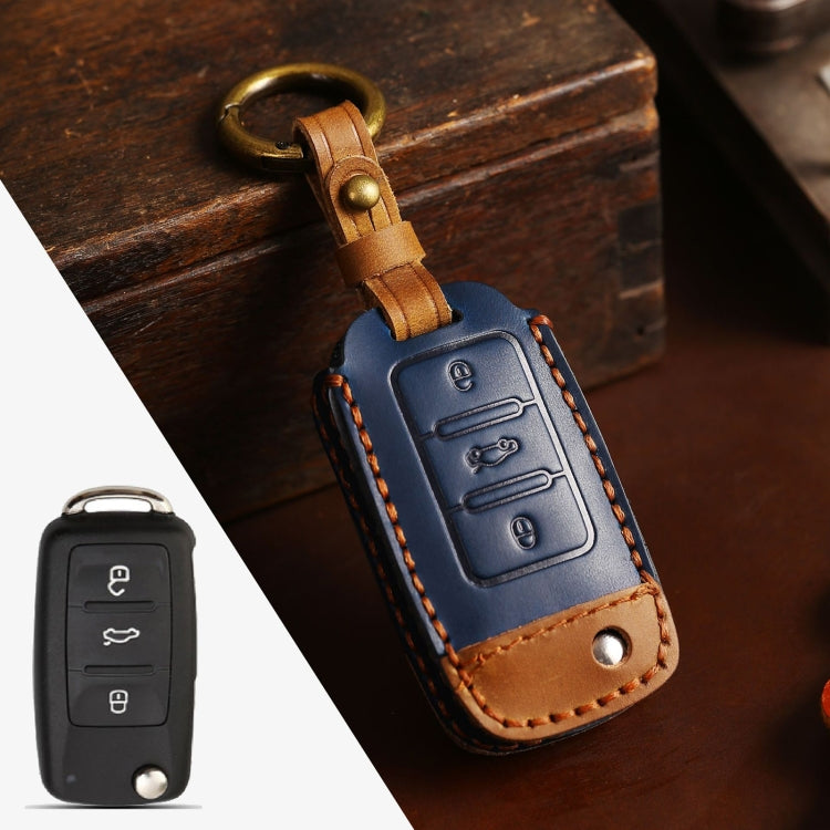 Custodia in pelle per chiave auto Volkswagen D Version