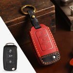 Custodia in pelle per chiave auto Volkswagen D Version