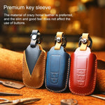 Custodia protettiva per chiave in pelle di vacchetta per auto Toyota, versione a due chiavi, For Toyota, Two Keys Version, For Toyota,Two Keys Version, For Toyota , Two Keys Version
