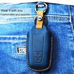 Custodia protettiva per chiave in pelle di vacchetta per auto Toyota, versione a due chiavi, For Toyota, Two Keys Version, For Toyota,Two Keys Version, For Toyota , Two Keys Version