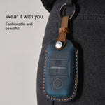 Per Kia Old Style Car Custodia protettiva per chiave in pelle di vacchetta, For Kia, For Kia Old Style