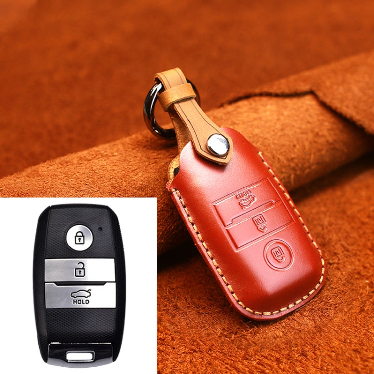 Per Kia Old Style Car Custodia protettiva per chiave in pelle di vacchetta, For Kia, For Kia Old Style