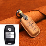Per Kia Old Style Car Custodia protettiva per chiave in pelle di vacchetta, For Kia, For Kia Old Style