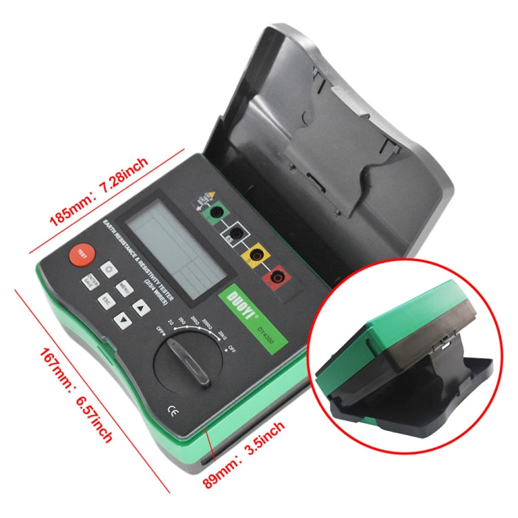 Tester di resistenza di terra digitale ad alta precisione DUOYI DY4300, DY4300