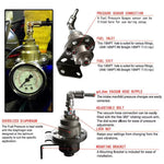Regolatore di pressione del carburante regolabile modificato per auto con manometro, Adjustable Fuel Pressure Regulator
