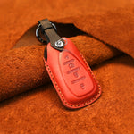 Custodia protettiva per chiave in pelle di vacchetta per auto Chevrolet, versione a quattro chiavi, For Chevrolet, Four Keys Version