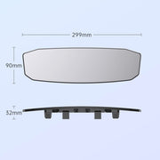 SHUNWEI SD-2415 Specchietto retrovisore antiriflesso per auto, dimensioni: 299 x 90 mm, 299 x 90mm