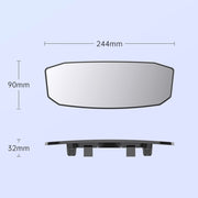 SHUNWEI SD-2414 Specchietto retrovisore antiriflesso per auto, dimensioni: 244 x 90 mm, 244 x 90mm