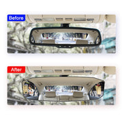 SHUNWEI SD-2414 Specchietto retrovisore antiriflesso per auto, dimensioni: 244 x 90 mm, 244 x 90mm
