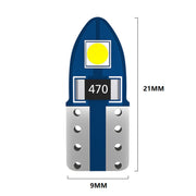 Lampada da 20 pezzi T10 3030-2SMD per auto a luce bianca LED, T10 3030-2SMD