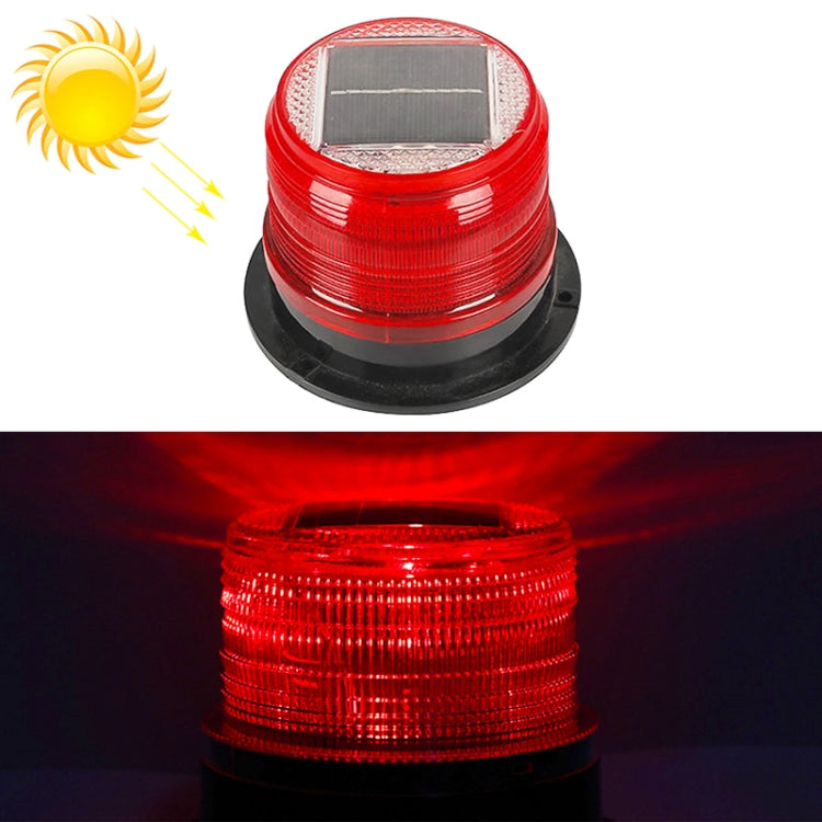 Spia di ricarica solare per auto Round Red White Yellow