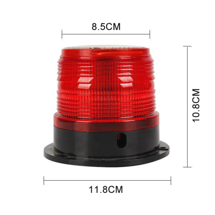 Spia di ricarica solare per auto, Round Red, Round White, Round Yellow