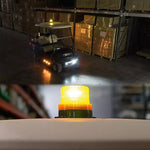 Spia di ricarica solare per auto, Round Red, Round White, Round Yellow
