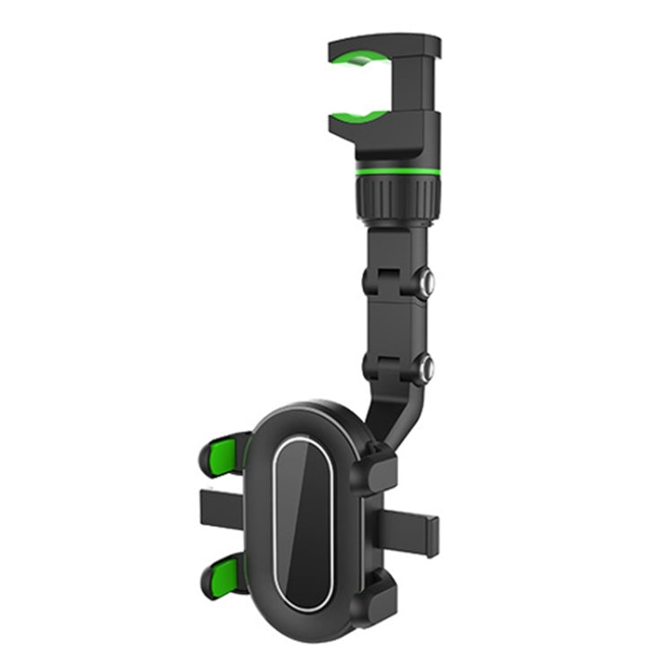 Supporto per telefono cellulare con specchietto retrovisore per sedile posteriore multifunzionale di terza generazione, 3rd Generation (Green), 3rd Generation (Grey)